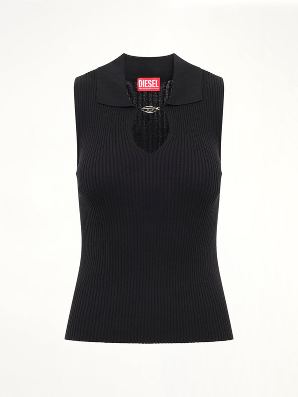 M-LILITA Knitwear Top in Black
