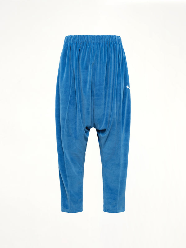 Bubblegum Inflated Track Pants in Blue