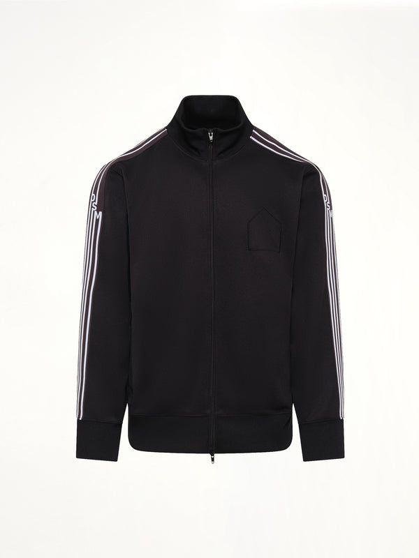 Tracksuit Knit Jacket in Black