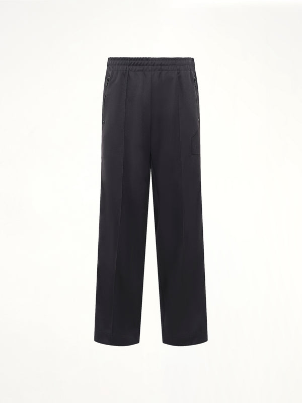 Tracksuit Knit Pants in Black