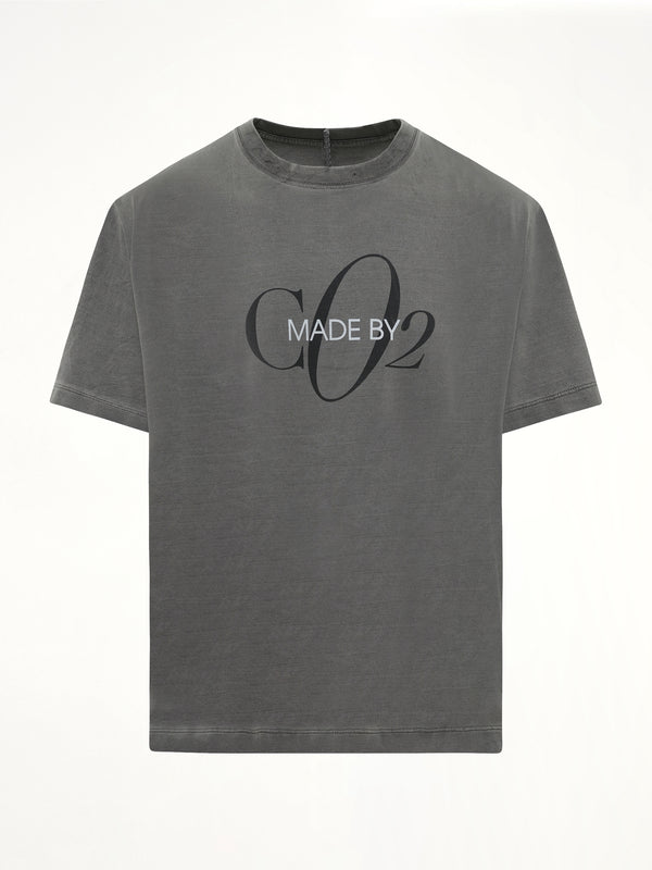 Co2 Air Yarn T-Shirt in Charcoal