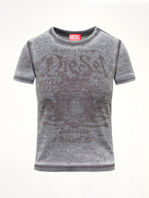 T-UNCUTIES-LONG-AA3 T-Shirt in Grey