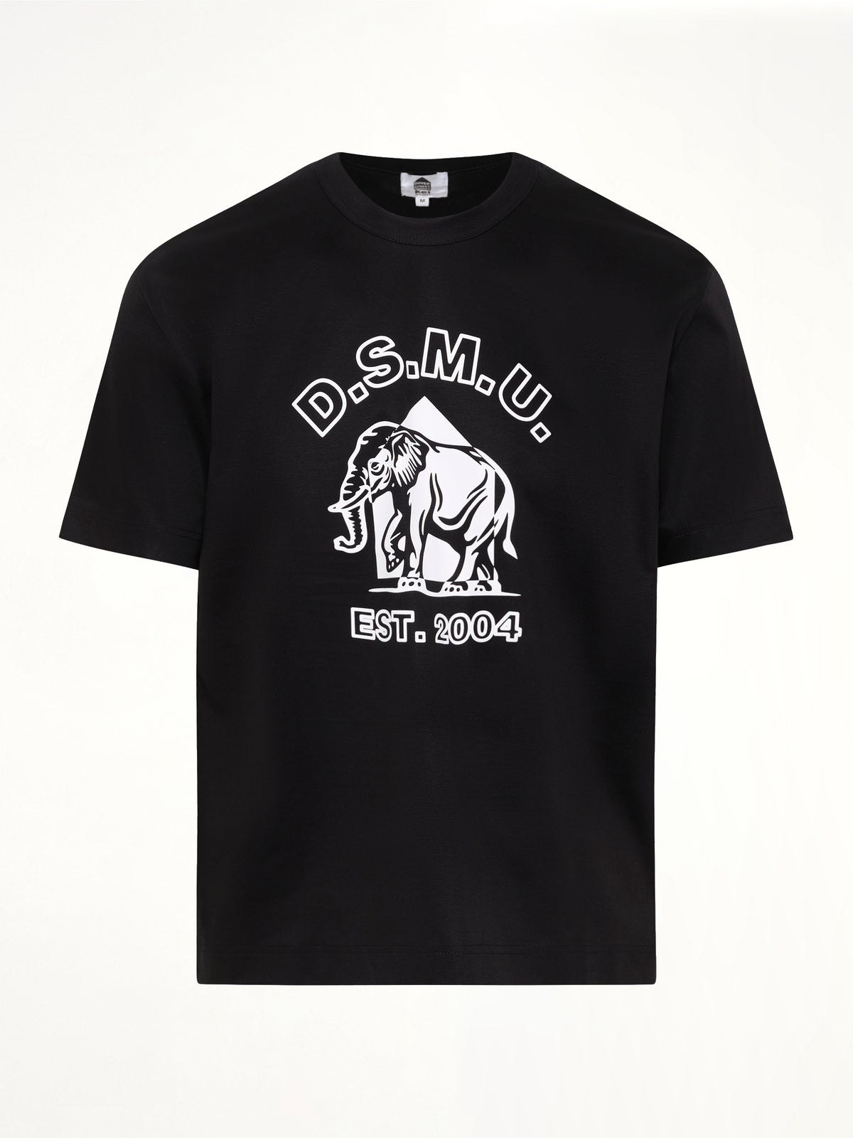D.S.M.U' 黑色T恤