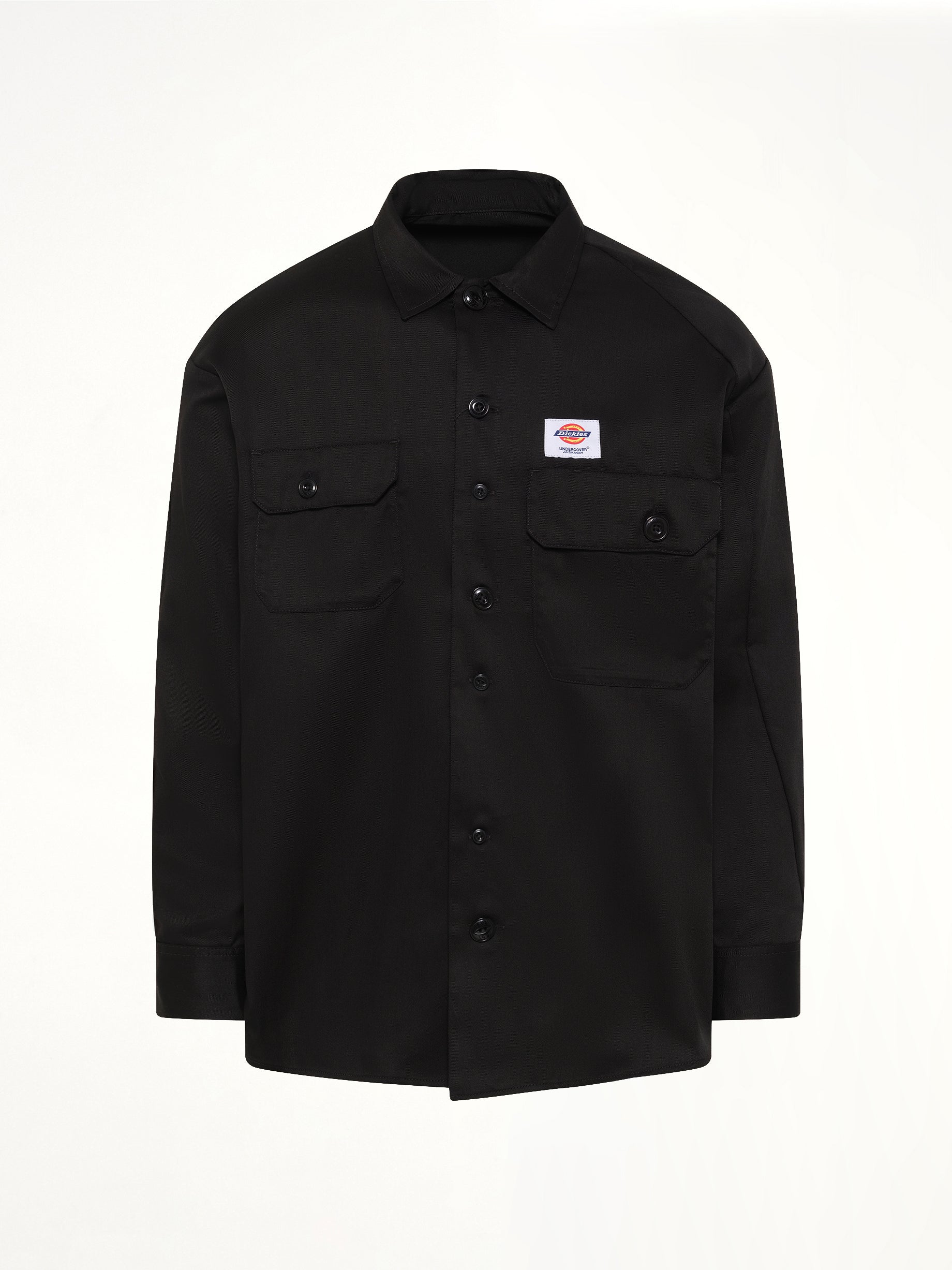 Dickies x UC 黑色长袖衬衫