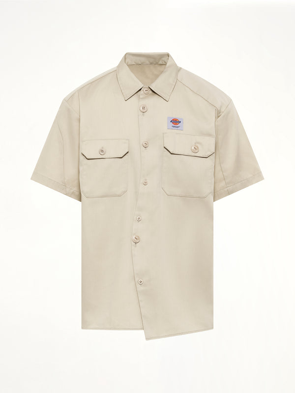 Dickies x UC SS Shirt in Light Grey/Beige