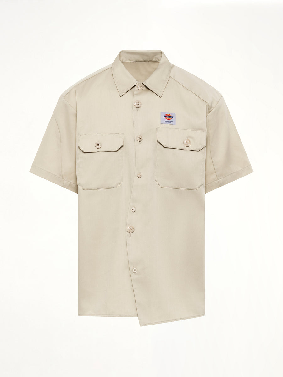 Dickies x UC SS Shirt in Light Grey/Beige