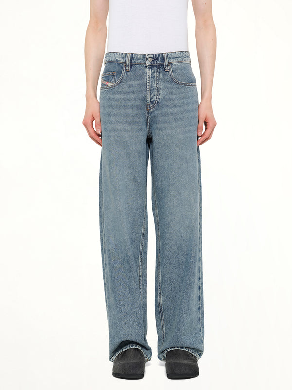2001 D-MACRO Relaxed Jeans in Blue