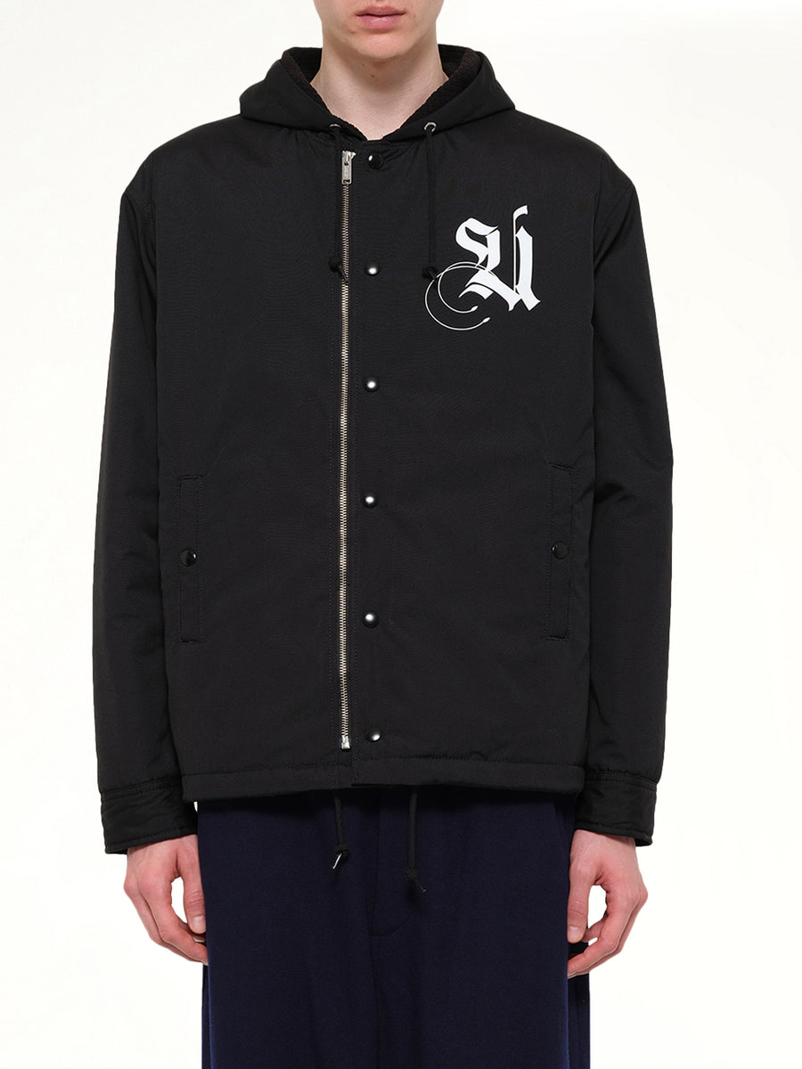 Eyes Spectrum Coach Jacket in Black
