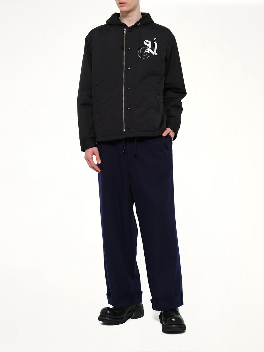 Eyes Spectrum Coach Jacket in Black