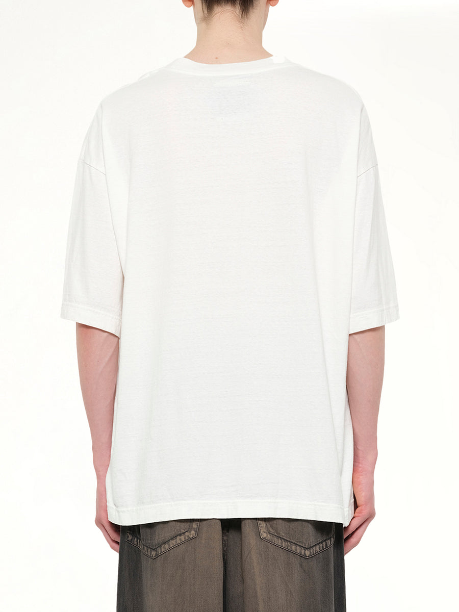 Leon Printed T-Shirt in White