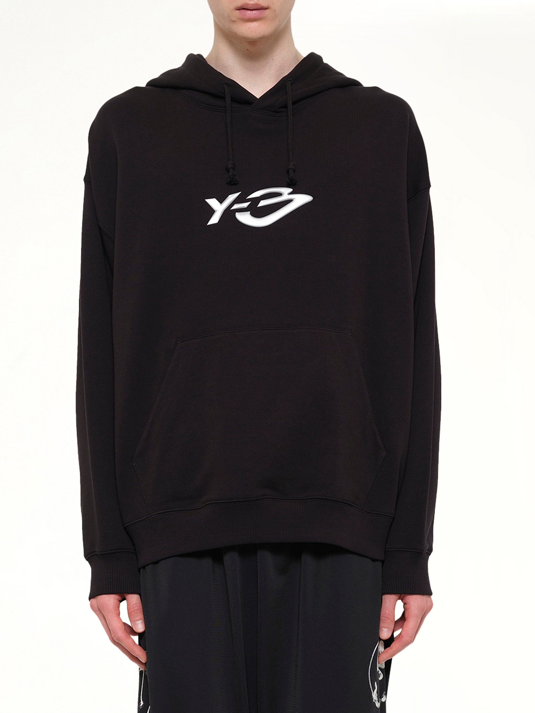Liquid Logo Hoodie in Black