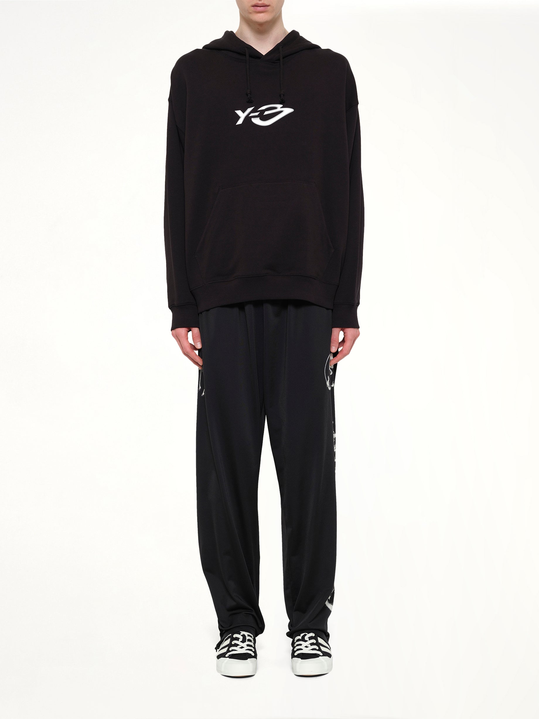 Liquid Logo Hoodie in Black
