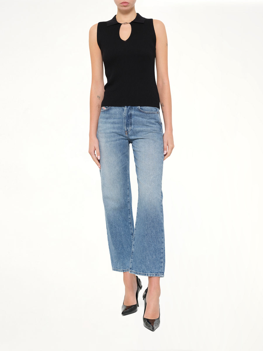 M-LILITA Knitwear Top in Black