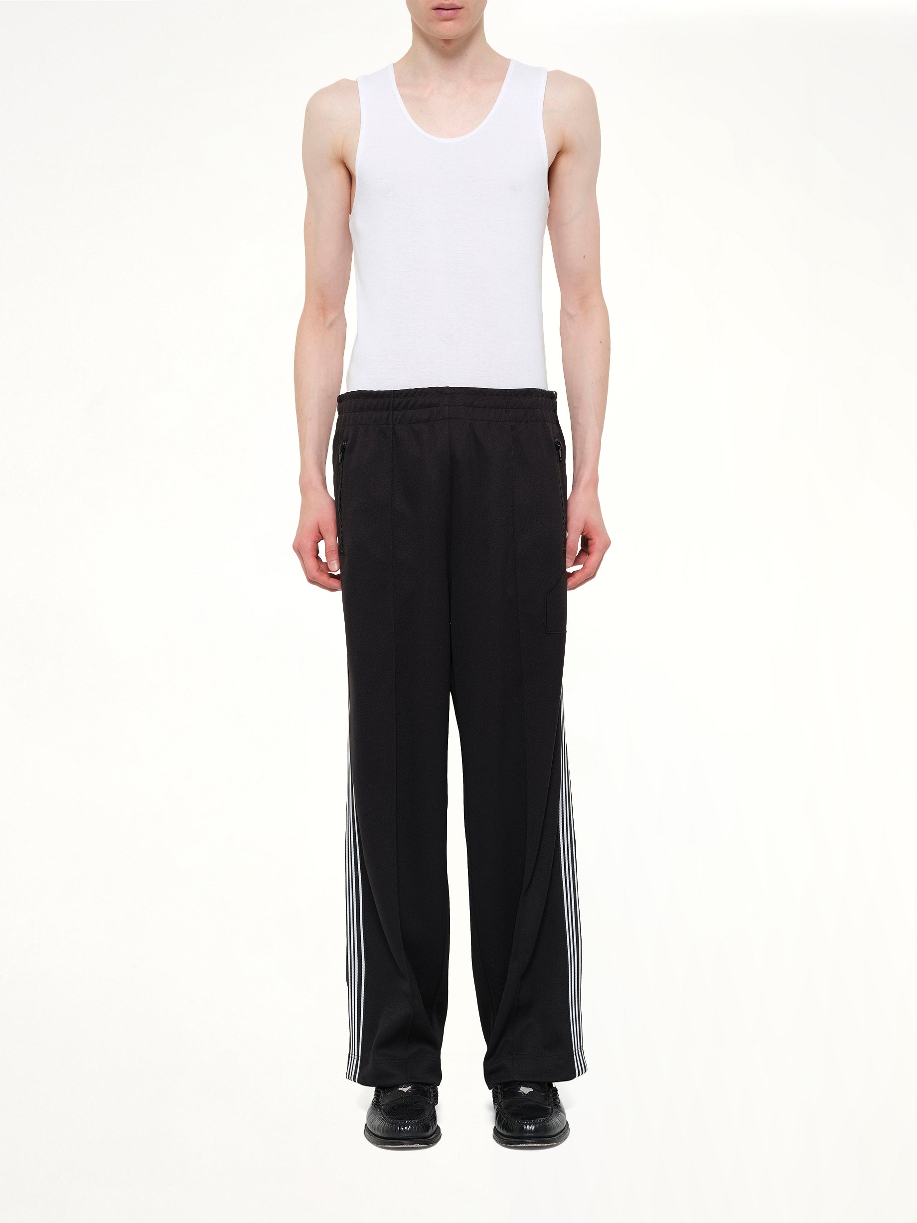 Tracksuit Knit Pants in Black