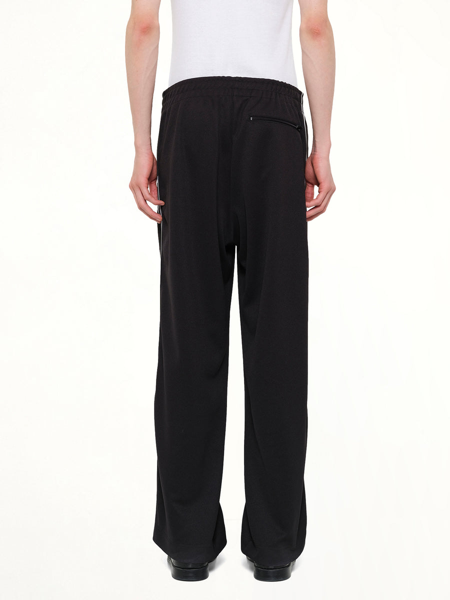 Tracksuit Knit Pants in Black