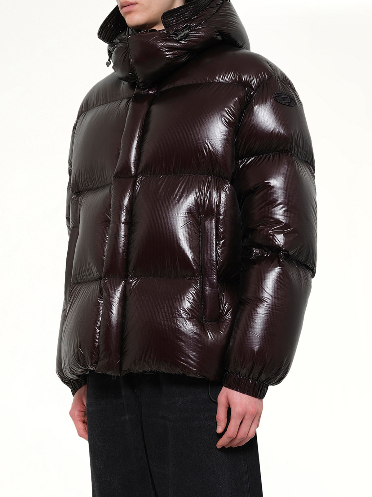 W-ROLFYS-WRD-BKCP Puffer Jacket in Black