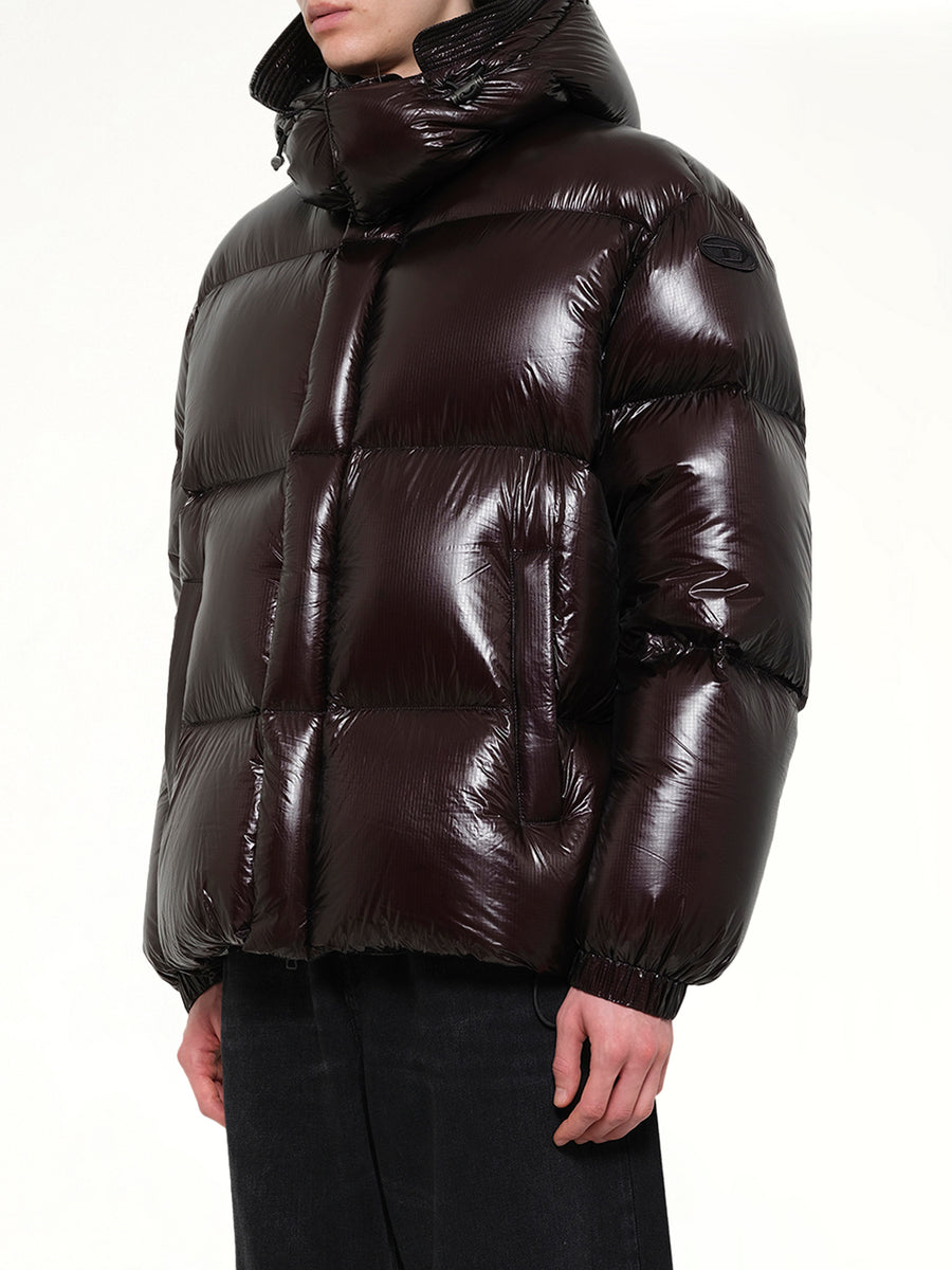 W-ROLFYS-WRD-BKCP Puffer Jacket in Black