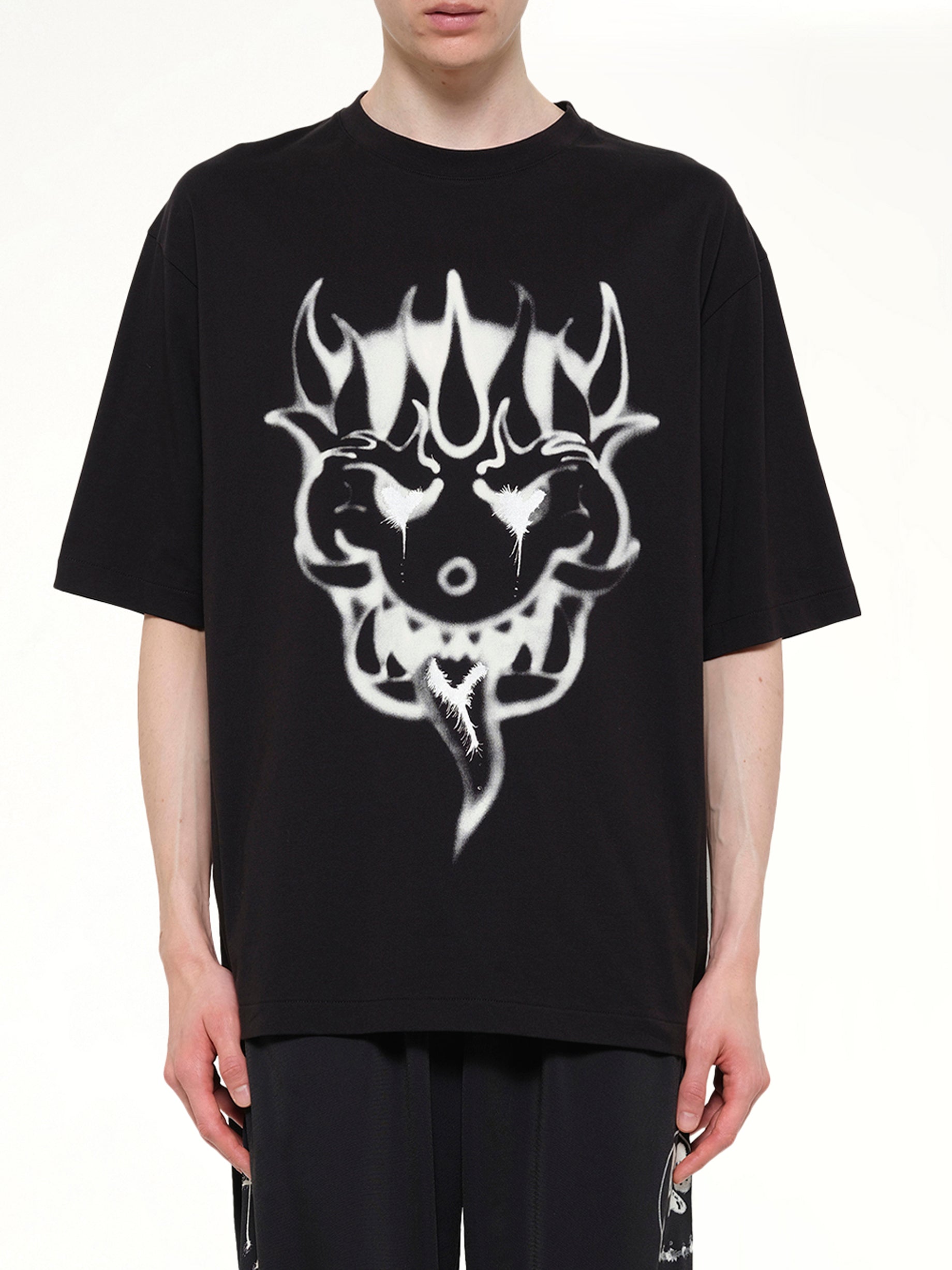 Yaksha Graphic T-Shirt in Black
