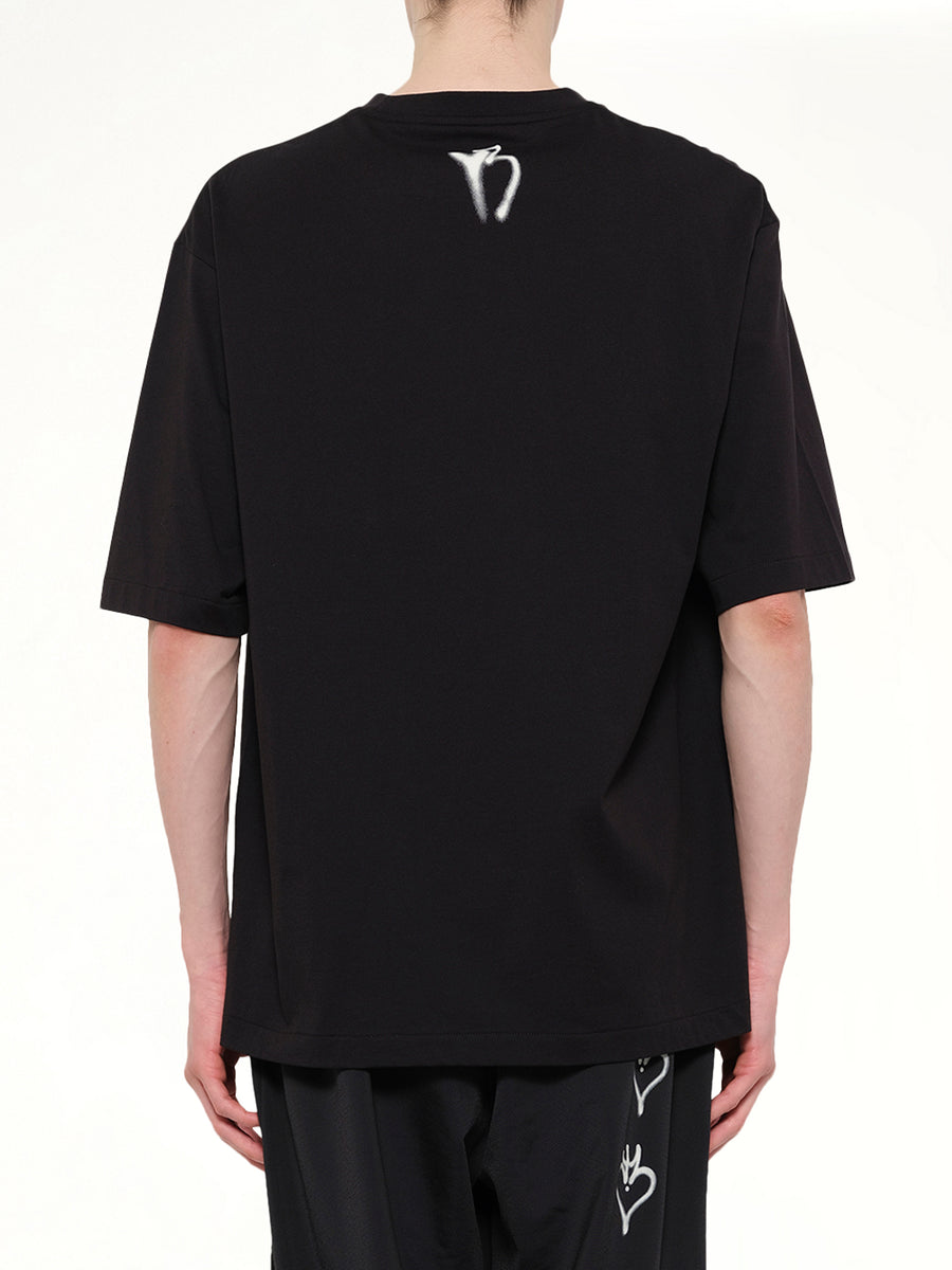 Yaksha Graphic T-Shirt in Black