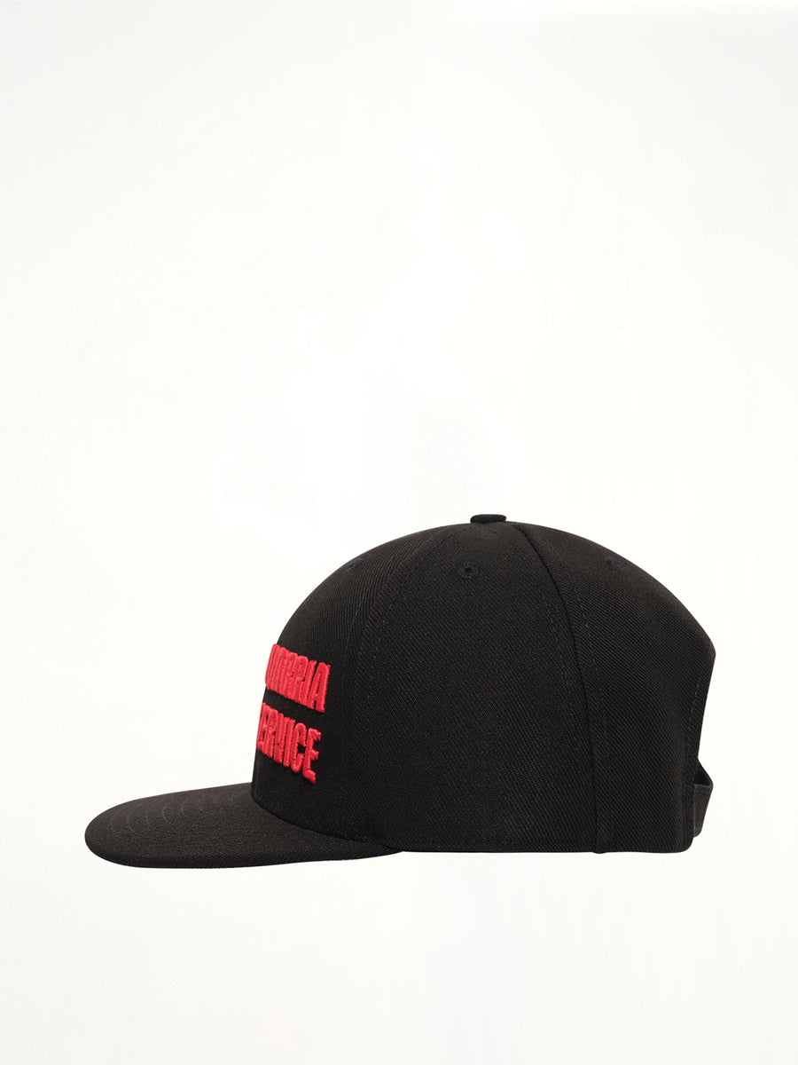 Chavarria Fashion Service Cap in Black