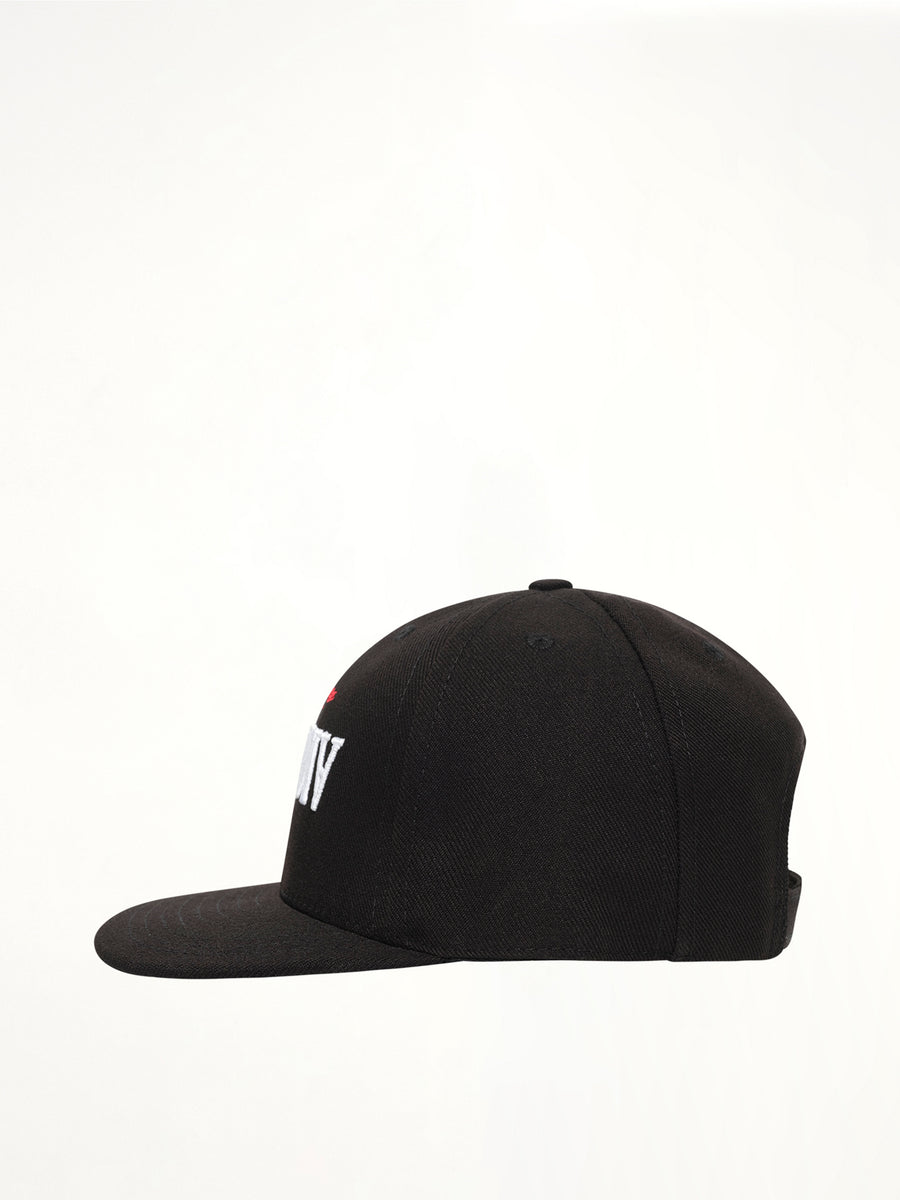 Welcome To America Cap in Black