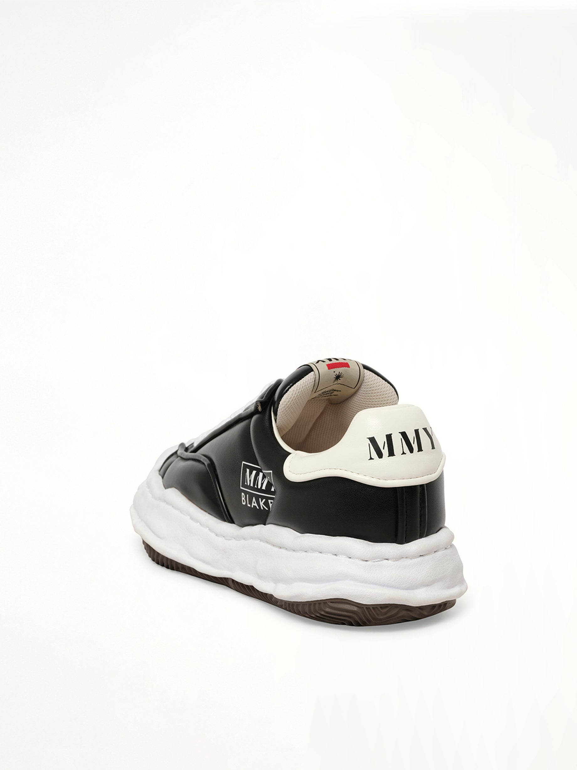 Blakey Puffer Low Top Sneakers in Black