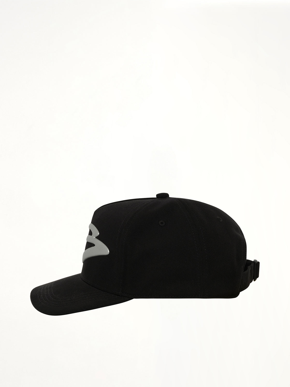 Y-3 Big Liquid Logo Cap in Black