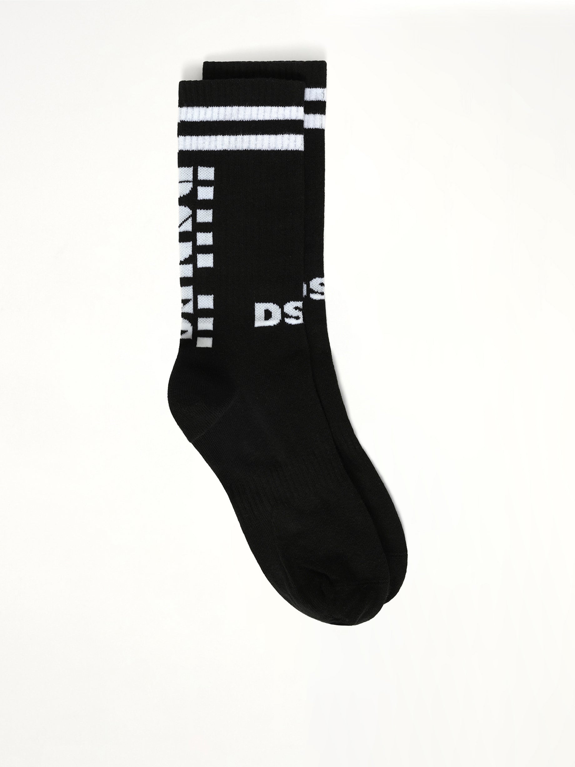 DSM Knit Socks in Black