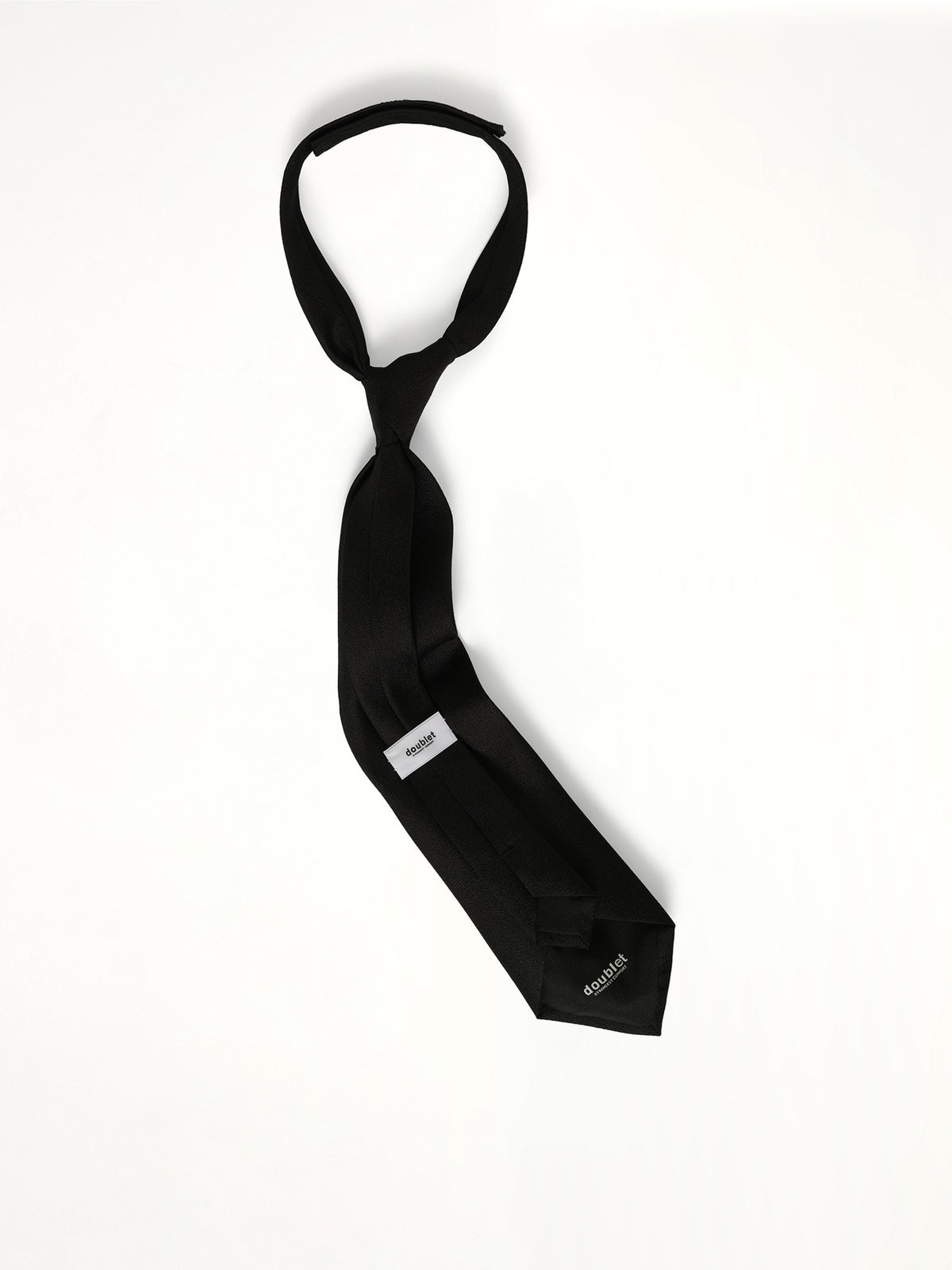 Shape Memory Shijira Tie in Black