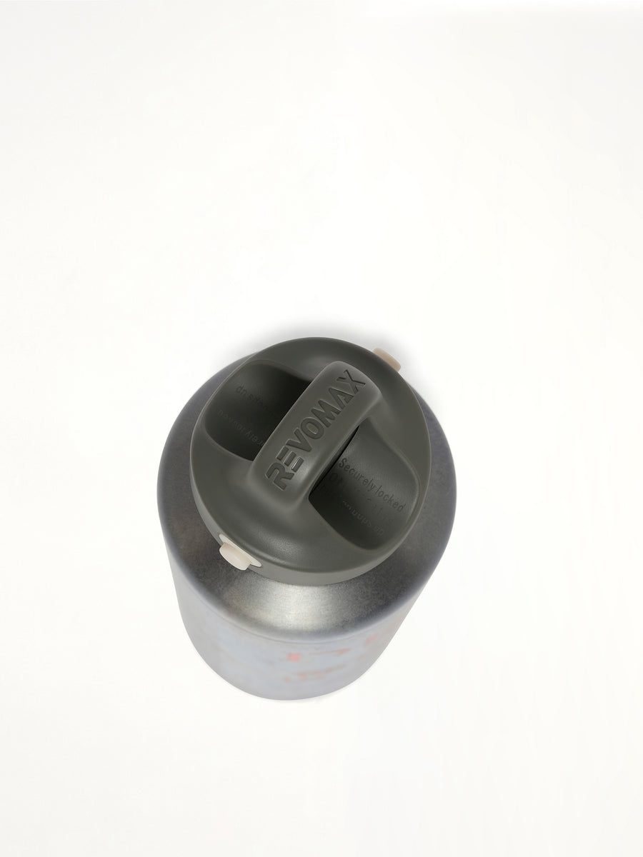 Propane Tank Water Bottle/Medium in Grey