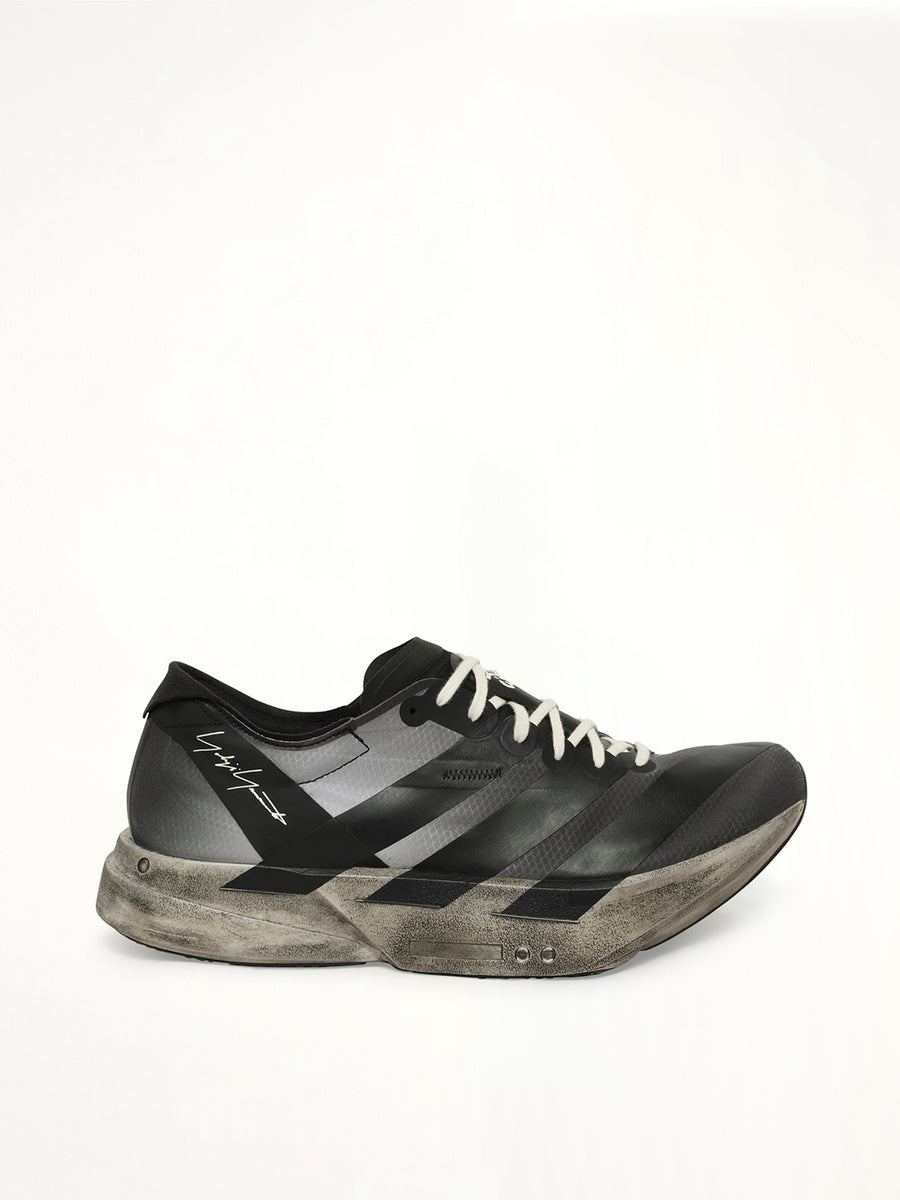 Y-3 Adios Pro 4 Sneaker in Black/Off White