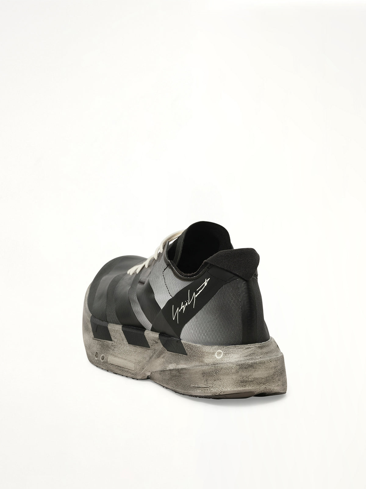Y-3 Adios Pro 4 Sneaker in Black/Off White