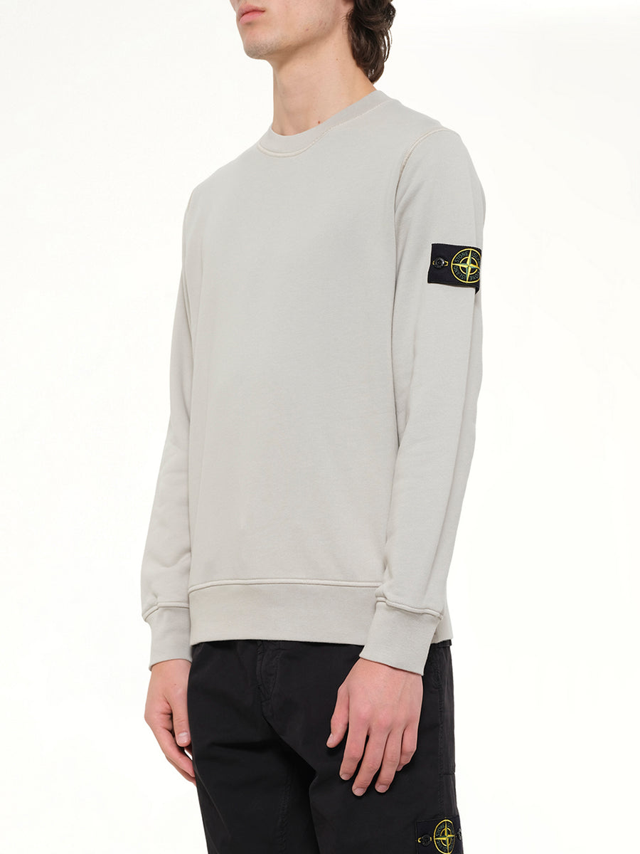 6100060 Sweatshirt in Pearl Grey