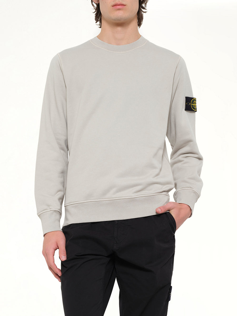 6100060 Sweatshirt in Pearl Grey