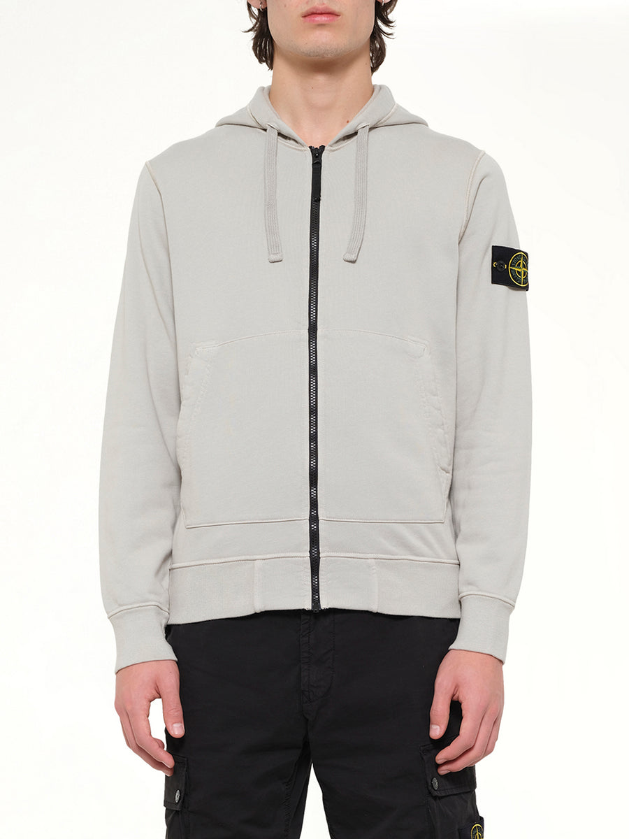 6100061 Hoodie Sweater in Pearl Grey