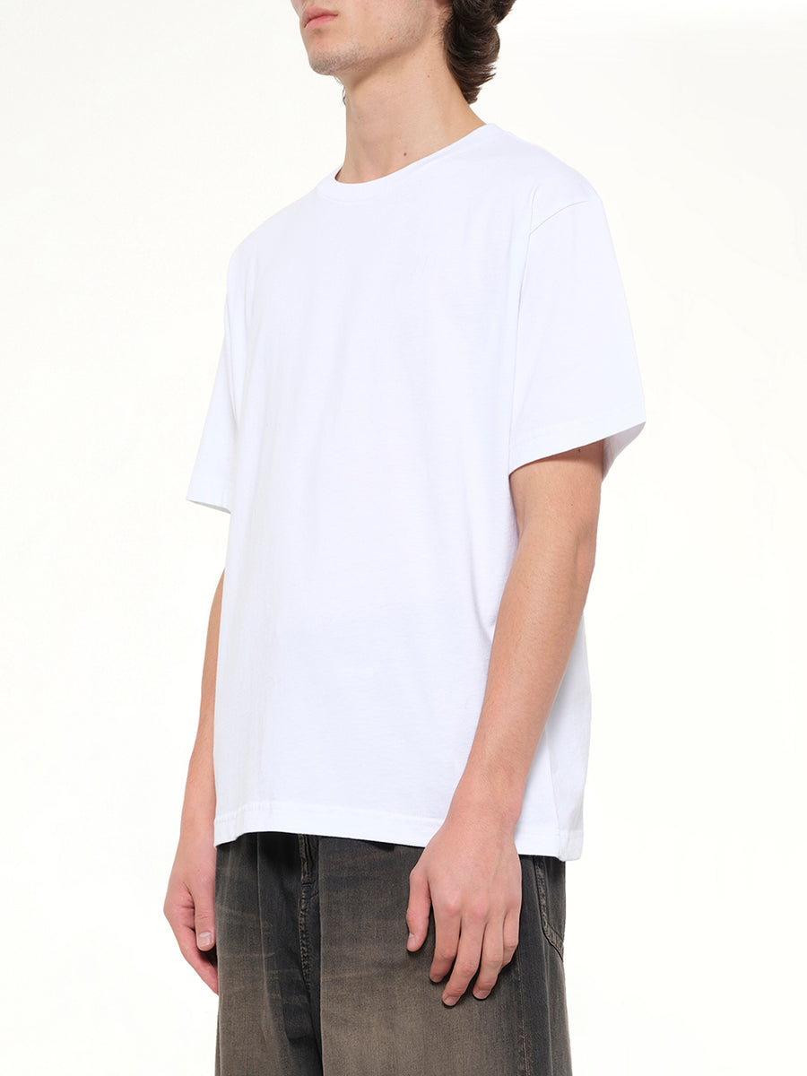 Gots Boke Flower 2.0 Embroidered Oversize T-Shirt in White