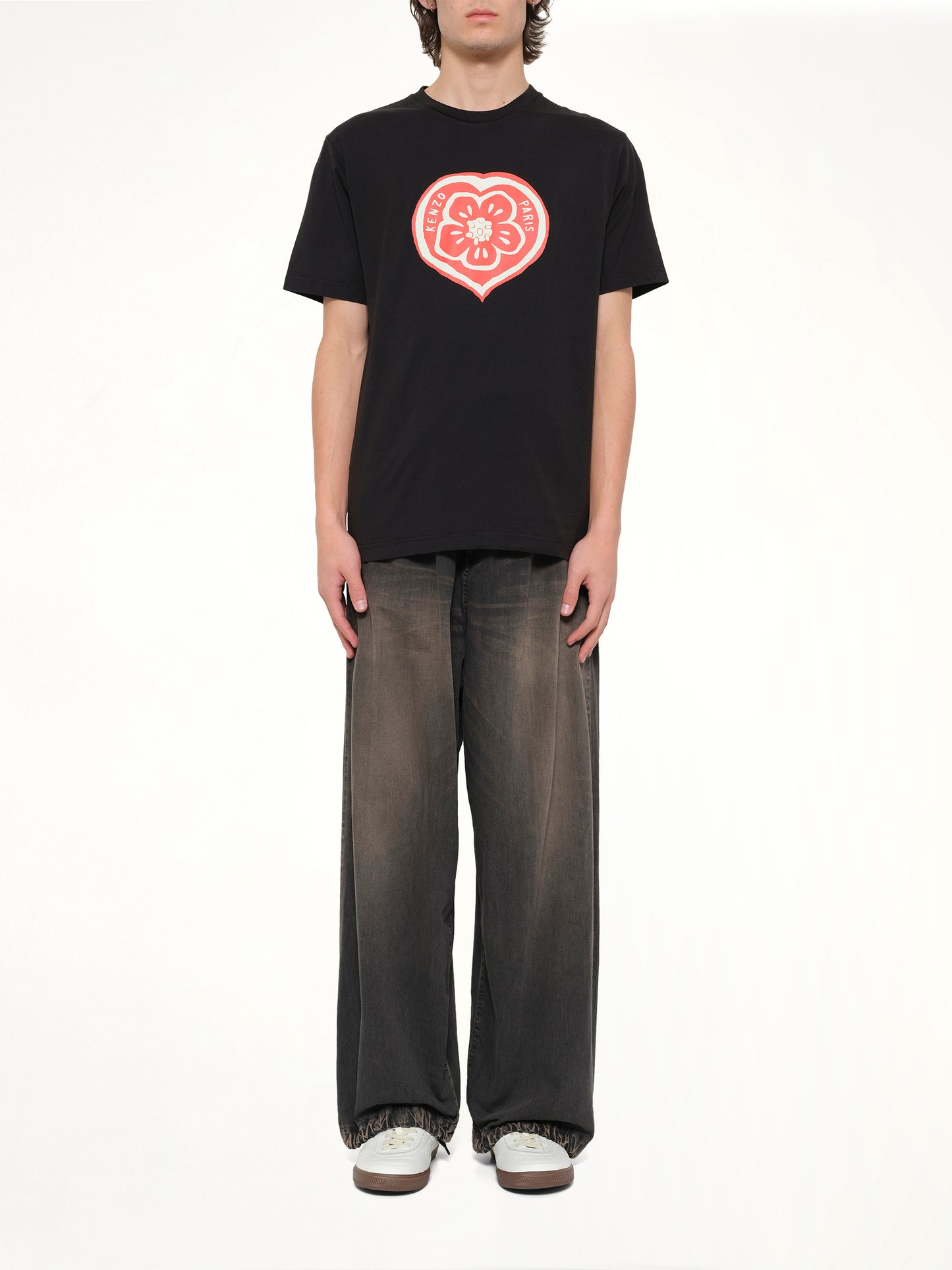 Kenzo Boke Heart Classic T-Shirt in Black