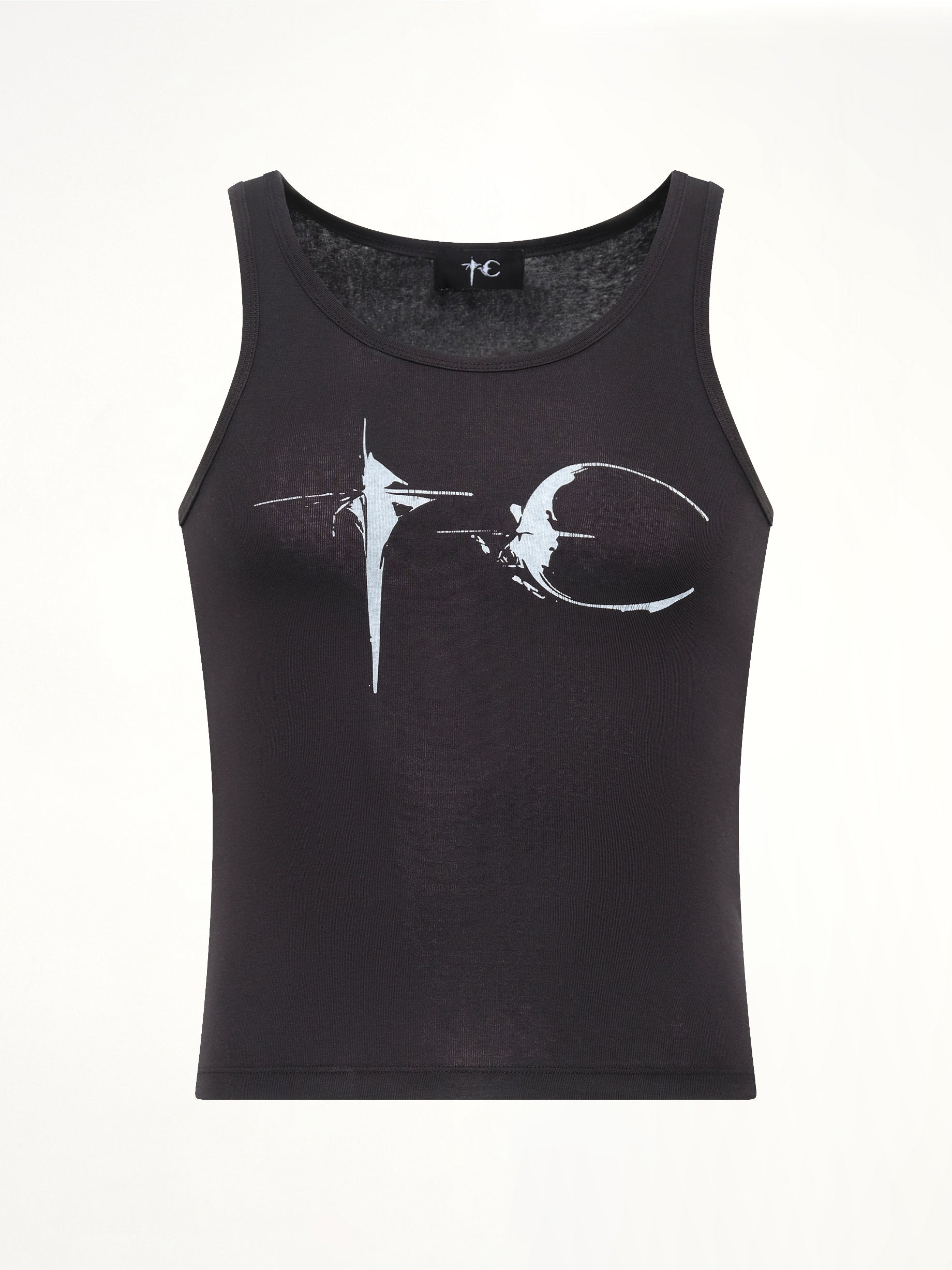 TC Not Easy Tank Top in Black