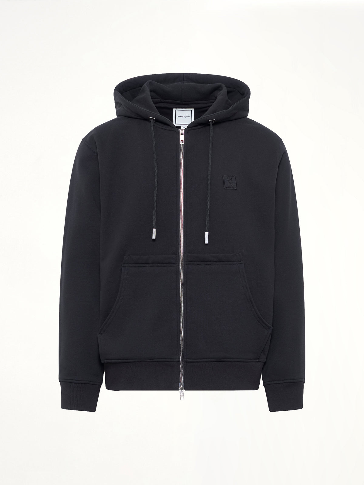 WYM Zip Hoodie in Black