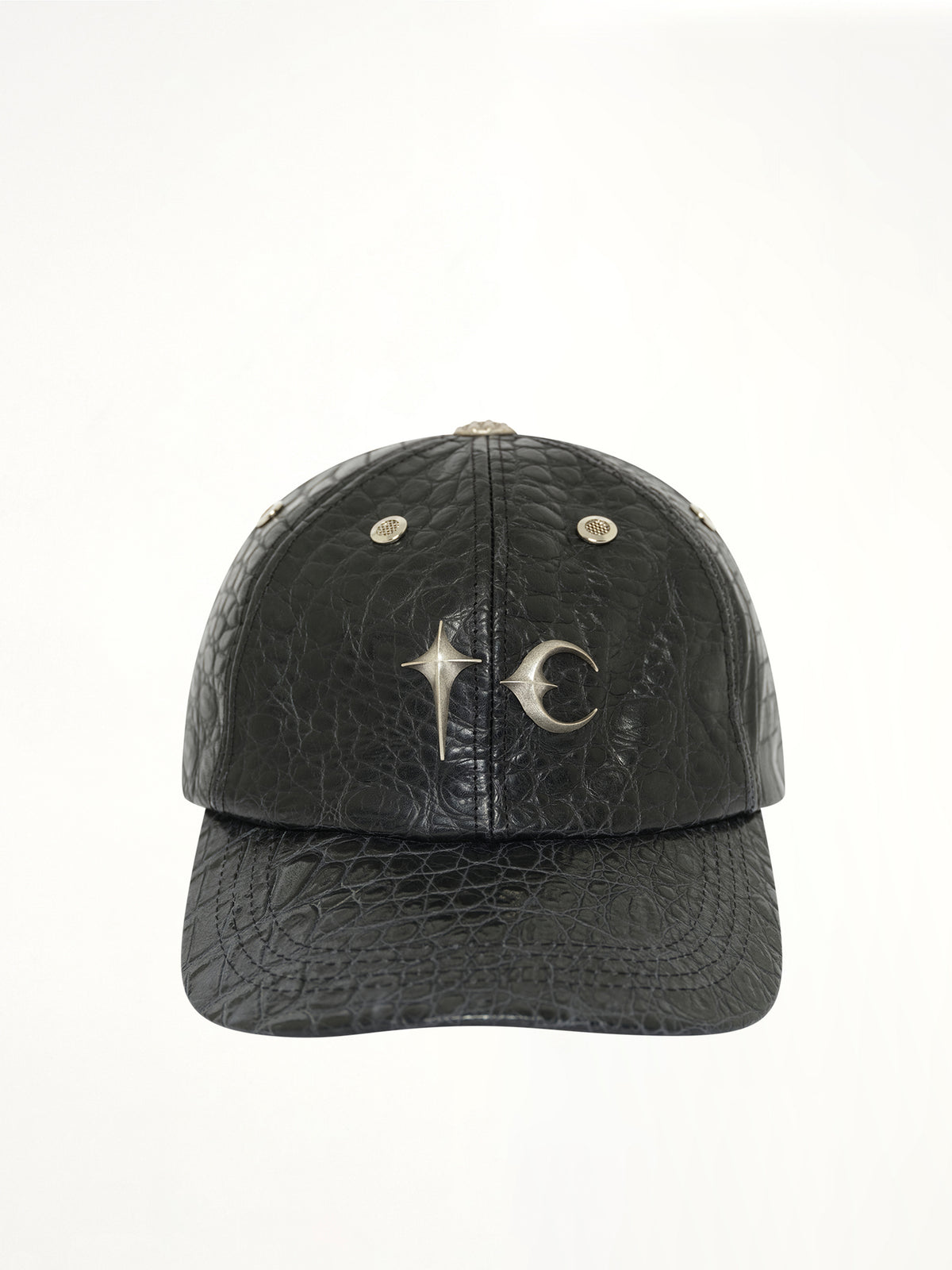 TC Vintage Crocodile Cap in Black