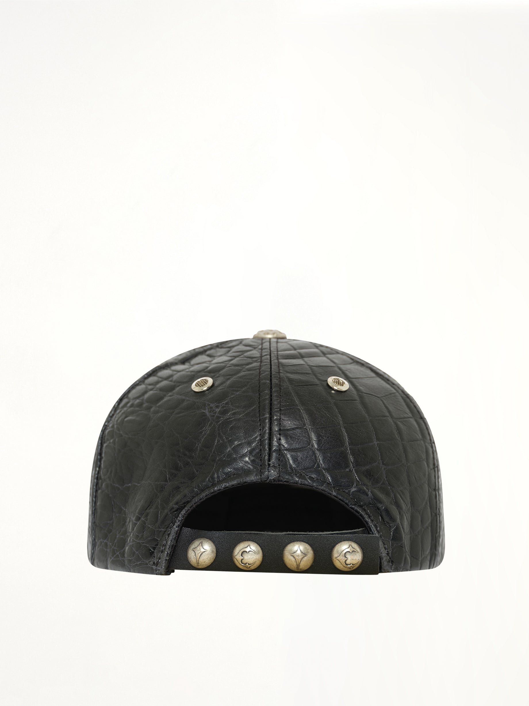 TC Vintage Crocodile Cap in Black