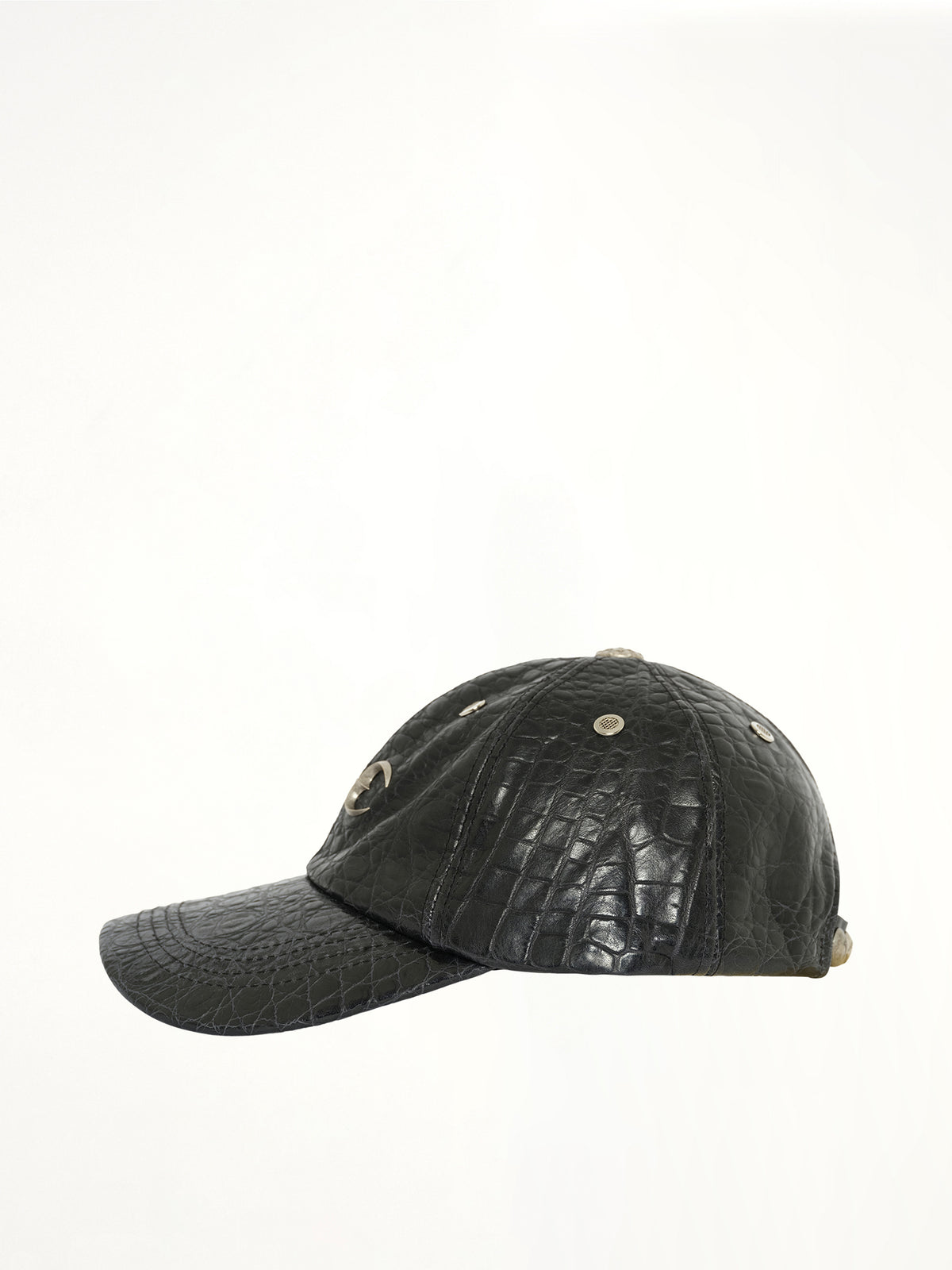 TC Vintage Crocodile Cap in Black
