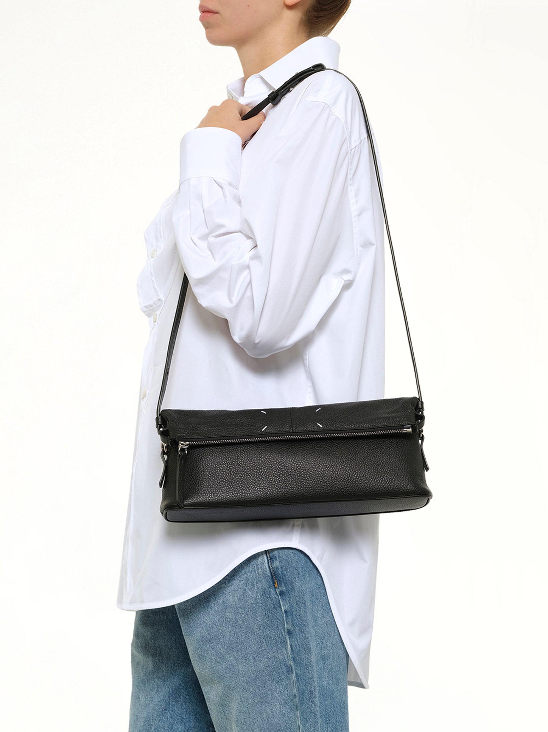 5AC Soft Pouch Bag in Black