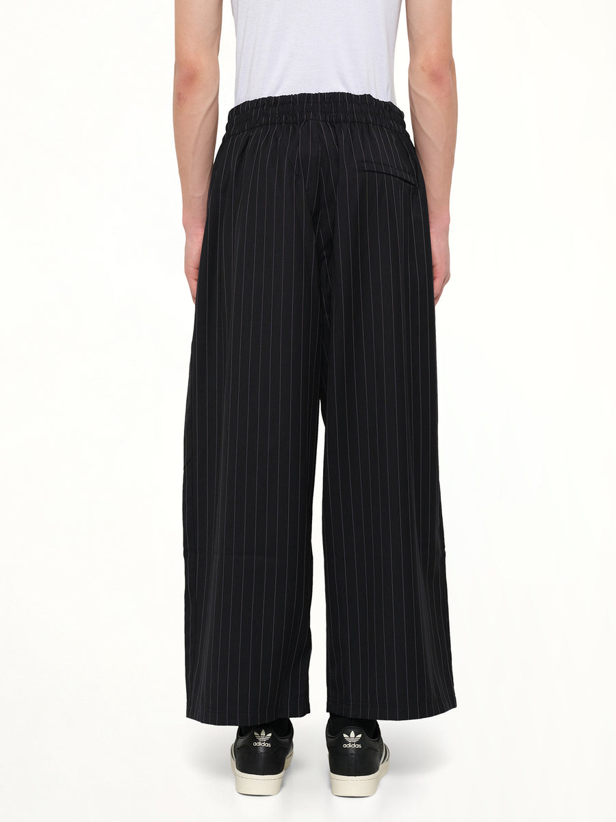 Adidas x WC Pinstripe Pants in Black/White