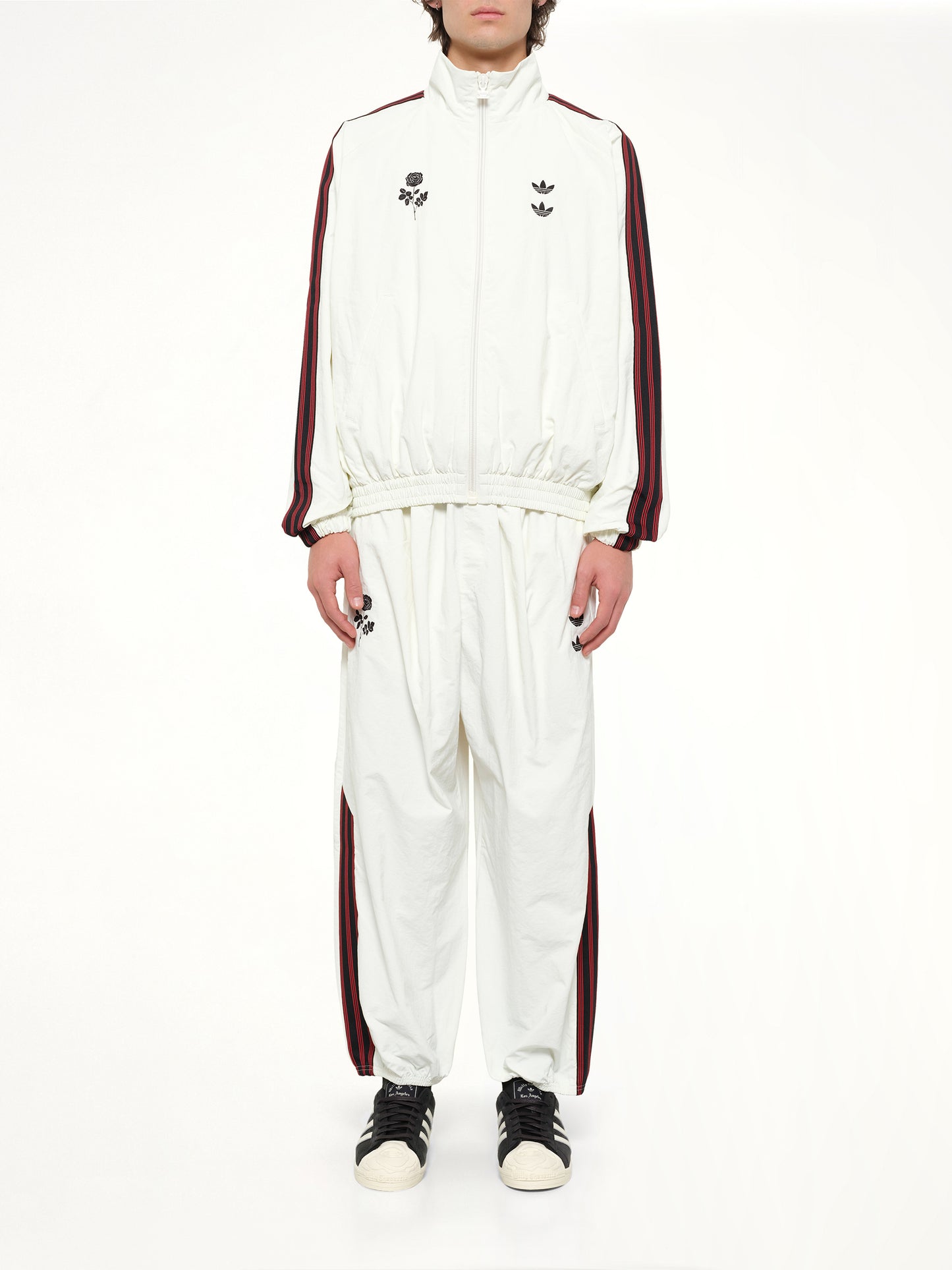 Adidas x WC Woven Track Top in Off White