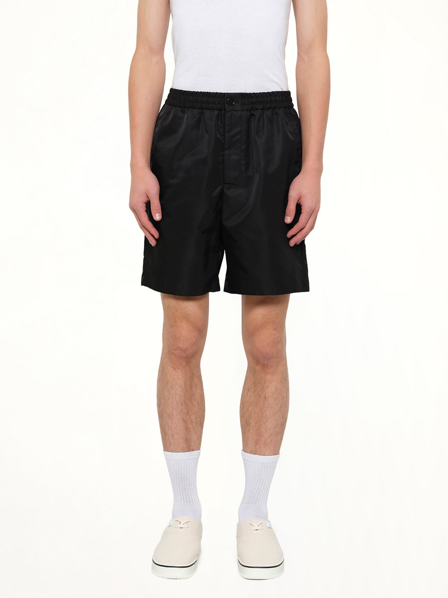 Ami De Coeur Stud Shorts in Black