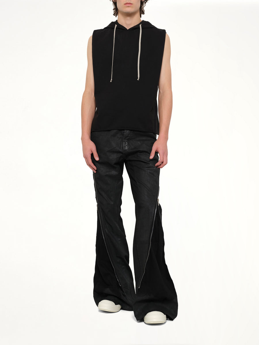 Hooded Tunic in Black