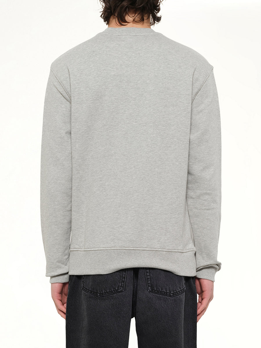 Knitted ADC Sweatshirt in Grey
