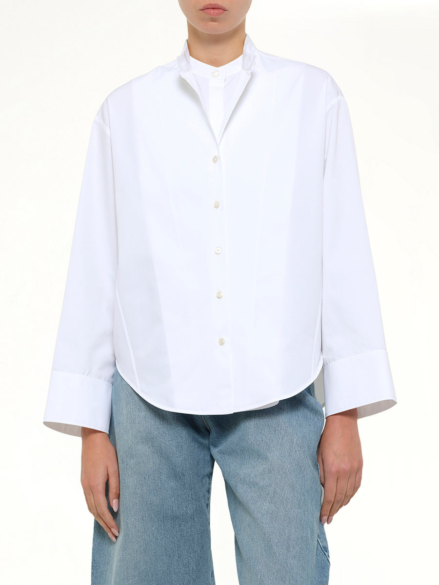 Layered Shirt in White