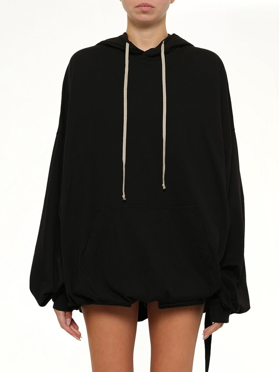 Hun Hoodie in Black